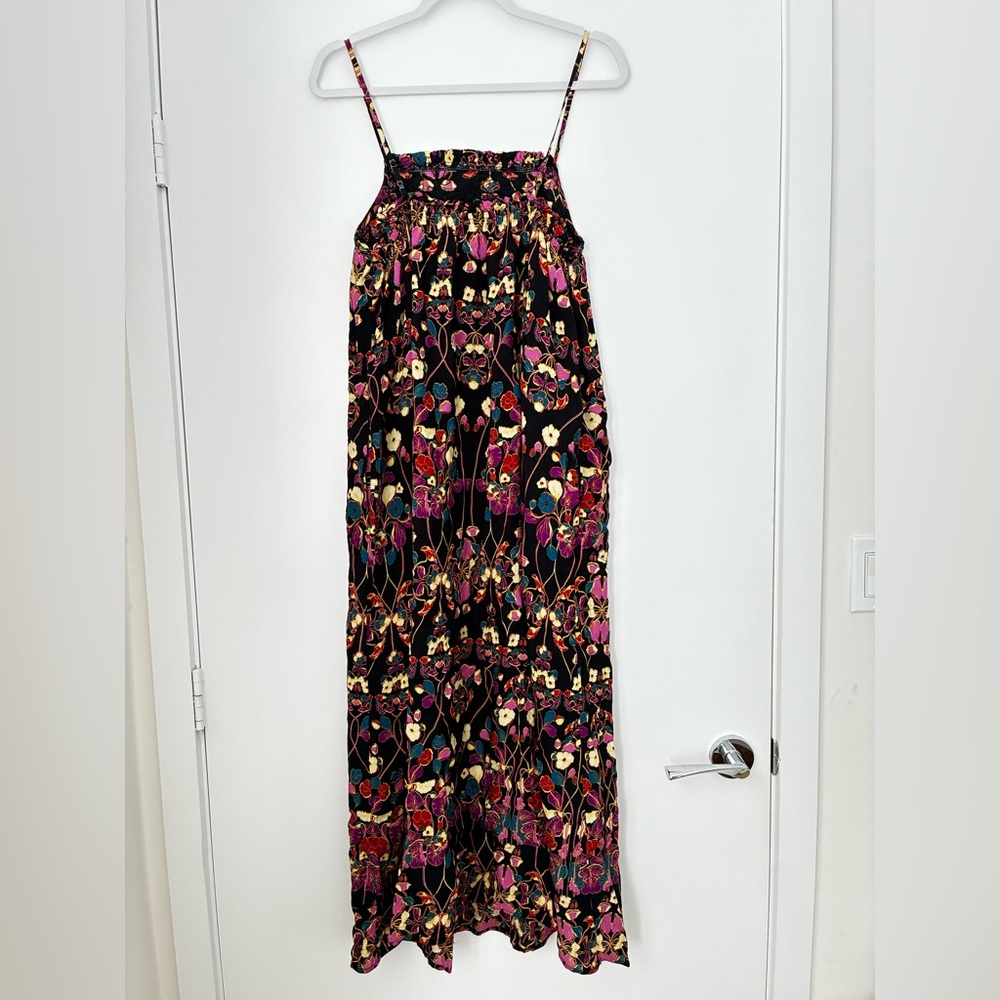 ANTHROPOLOGIE Quilted Floral Maxi Dress - Picture 8 of 10